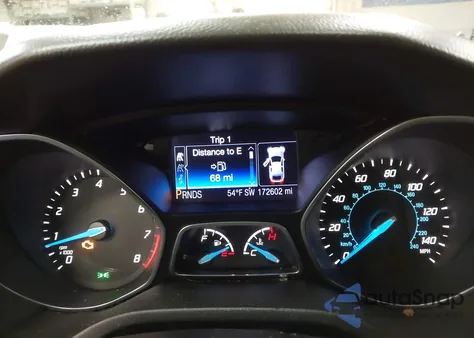 2013 Ford Focus Titanium z USA, uszkodzony, nr VIN 1FADP3N27DL128738